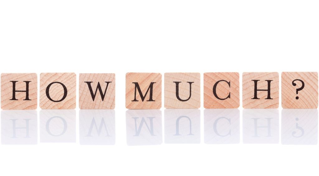 How much are you going to sell when selling your business?